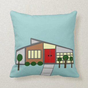 Mid-Century Modern Pillow House Design IV
