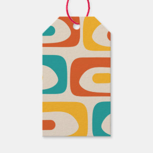Mid Century Modern Piquet Abstract Minimalist Gift Tags