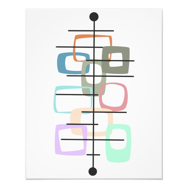 Mid Century Modern Print (Front)