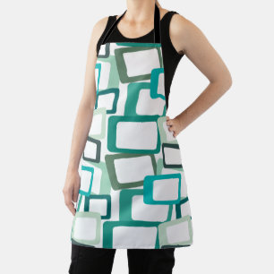 Mid-Century Modern Rectangles Apron