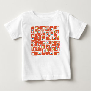 Mid-century Modern Rectangles Baby T-Shirt