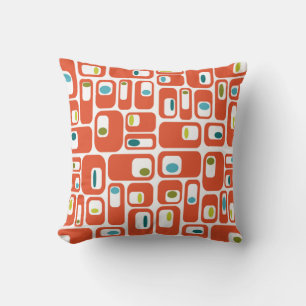 Mid-century Modern Rectangles Cushion