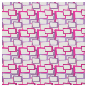 Mid-Century Modern Rectangles Fabric