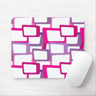 Mid-Century Modern Rectangles Mouse Mat