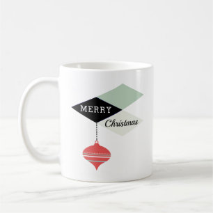 Mid-Century Modern Retro Holiday Style Coffee Mug
