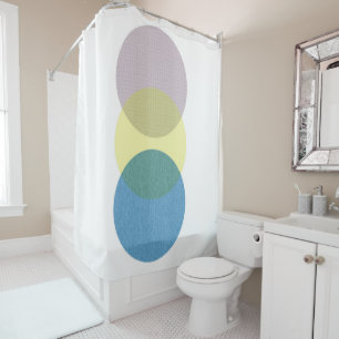 Mid-Century Modern Shower Curtain