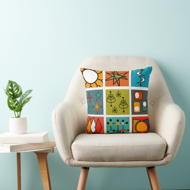 Mid-Century Modern Smorgasbord Cushion (Chair)