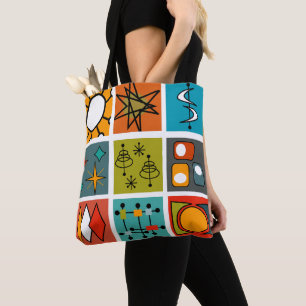 Mid-Century Modern Smorgasbord Tote Bag
