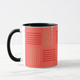Mid-Century Modern Spring/Summer Weave Mug