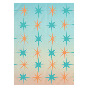 Mid-Century Modern Starburst 1.1 Design Tablecloth