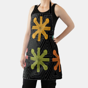 Mid-Century Modern Starburst Quilt Apron