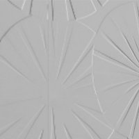 Mid Century Modern Starbursts Grey "Texture"