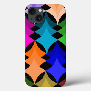 Mid-Century Modern Stars  iPhone 13 Case