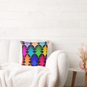 Mid-Century Modern Stars Cushion