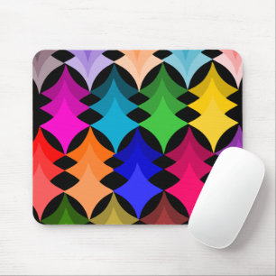 Mid-Century Modern Stars Mouse Mat