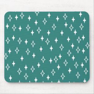 Mid-Century Modern Stars Mouse Mat