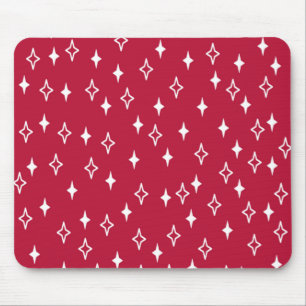 Mid-Century Modern Stars Mouse Mat