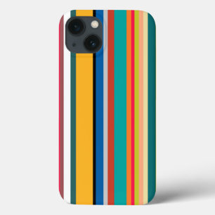 Mid-Century Modern Stripes iPhone 13 Case