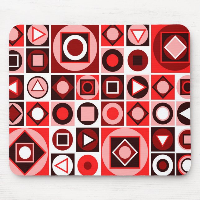 Mid-Century Modern Style 8 Mouse Mat (Front)