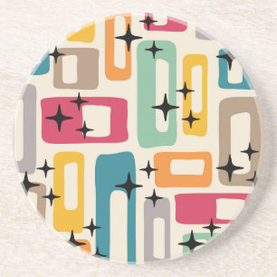 Mid Century Modern Style Coaster