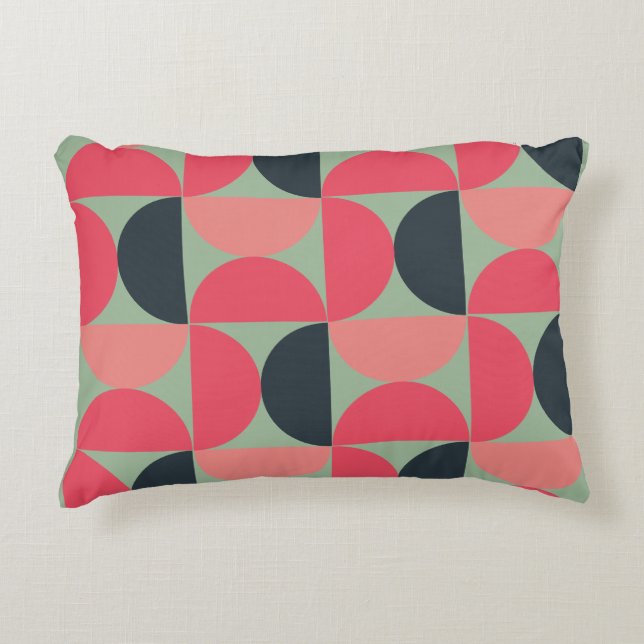 Mid-Century Modern Summer Sunset     Decorative Cushion (Front)