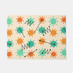 Mid Century Modern Sunshine Doormat