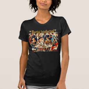 Mid Century Modern The Martini Intellectuals T-Shirt