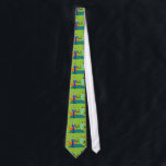 Mid Century Modern Tie<br><div class="desc">This Mid Century Modern Couple Tie looks like a scene out of a romantic comedy. The 1960's style, minimalist art design features an attractive cartoon couple enjoying a romantic evening at home. The sophisticated room prominently features a green stone wall with a roaring fire in the fireplace. The furnishings in...</div>