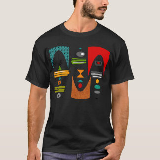 Mid-Century Modern Tiki Tok T-Shirt