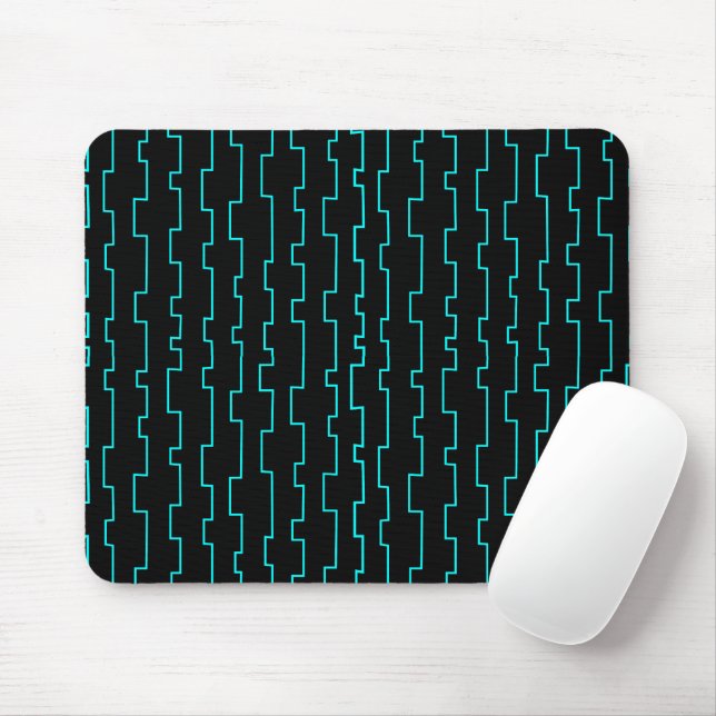 Mid-Century Modern Trellis  Mouse Mat (With Mouse)