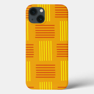 Mid-Century Modern Weave iPhone 13 Case