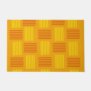 Mid-Century Modern Weave  Doormat