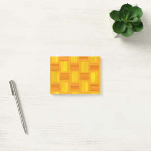 Mid-Century Modern Weave Post-it Notes