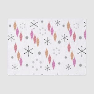 Mid Century Modern Winter Tissue Paper