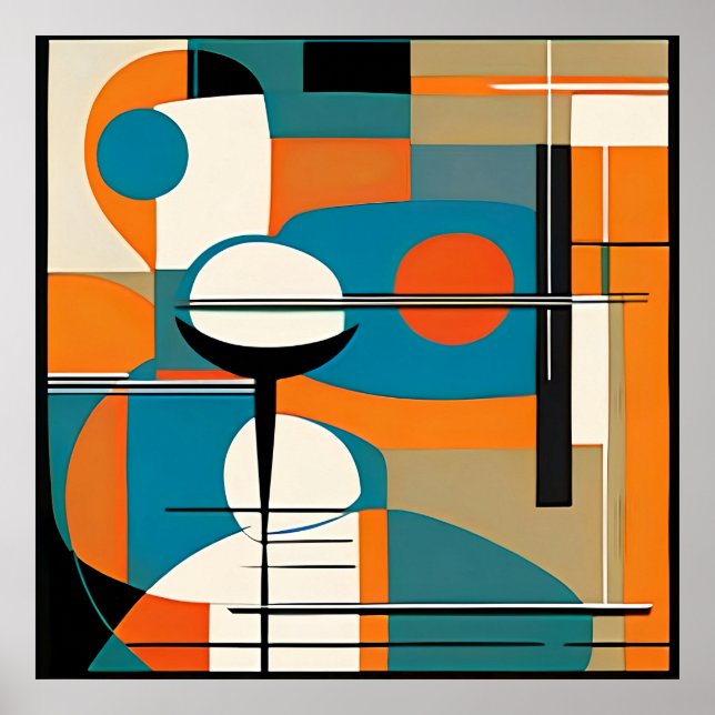 Mid-Century Modernist  Poster (Front)