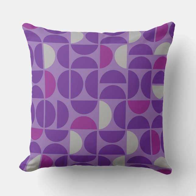 Mid Century Regal Tiles Cushion (Front)