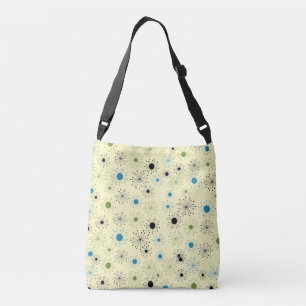 Mid Century Retro Starburst Crossbody Bag
