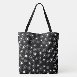 Mid Century Retro Starburst Tote Bag
