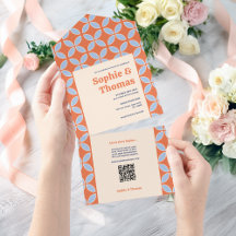 Mid Century Retro Wedding