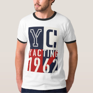 Mid-Century Sailing Graphic – Yachting 1962 T-Shirt