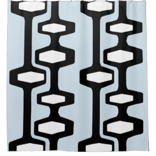 Mid Century Shower Curtain
