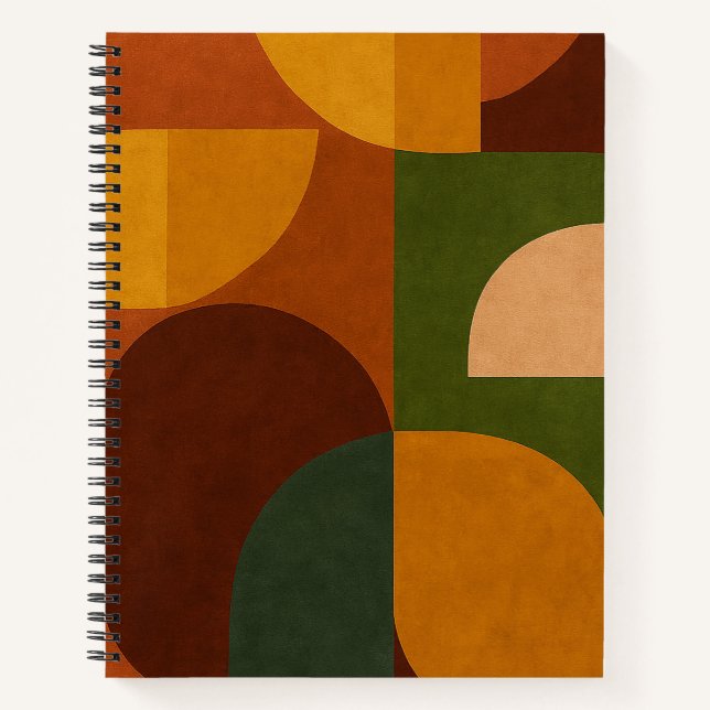 Mid-Century Soul Pattern Notebook (Front)