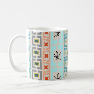 Mid-Century Stripes Coffee Mug