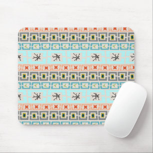 Mid-Century Stripes Mouse Mat