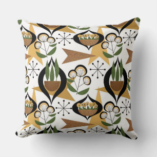 Mid-Century Style   Plants   Fifties Style Cushion