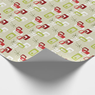 Mid-Century Tiki Atomic Wrapping Paper