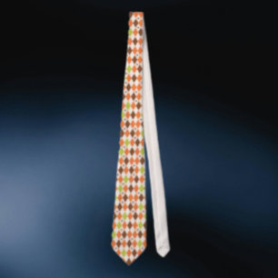 Mid-Century Vibes – Retro Geometric Necktie