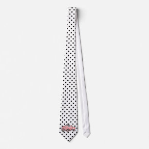 MId-Century Vintage Pink Pedal-Car Tie