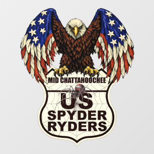 Mid Chattahoochee Chapter - Decal Eagle Logo