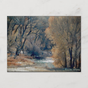 Mid December 2010 Hike In Prescott, Arizona Postcard